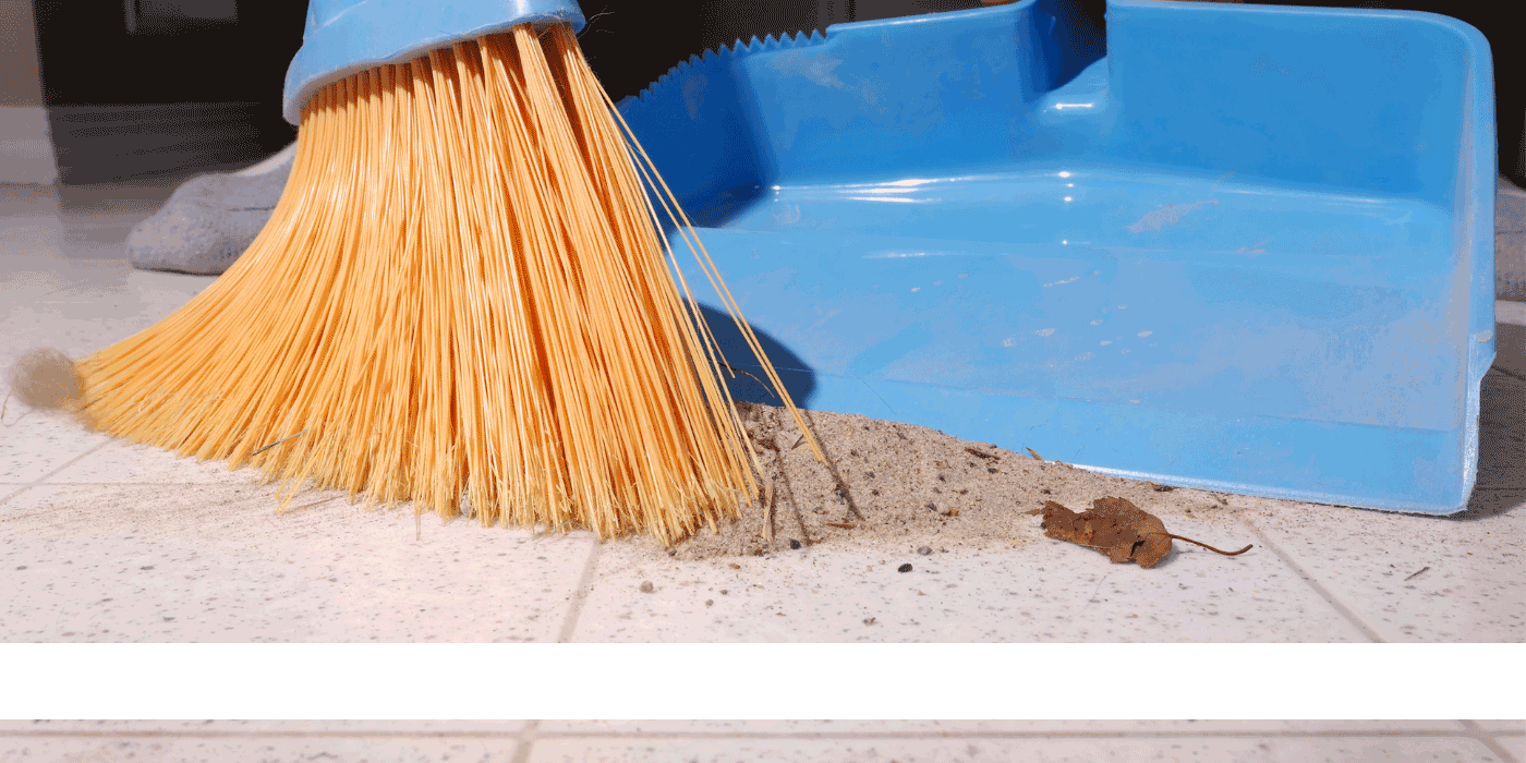 broom and dustpan set