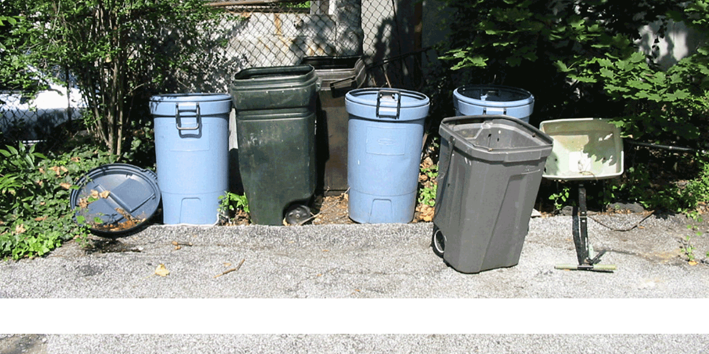 garbage can