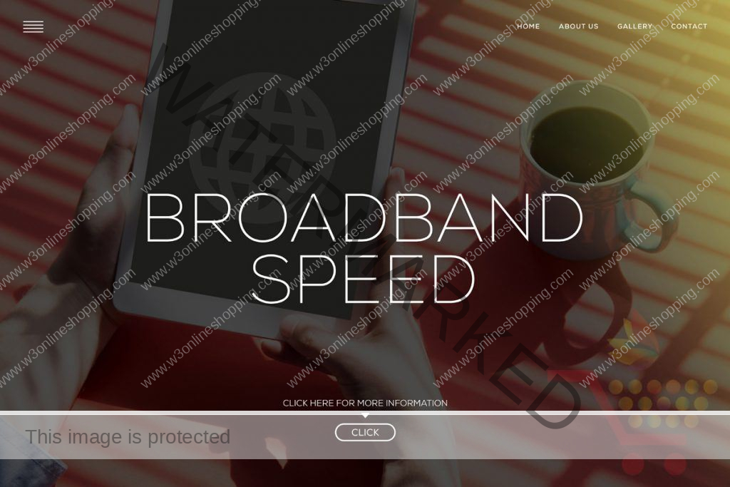 WiFi broadband speed