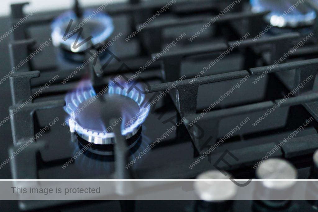 gas stove top