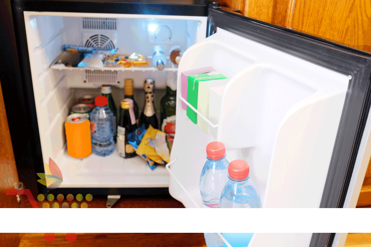 dorm fridge with freezer