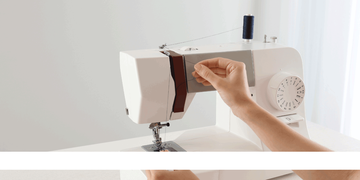 how to thread a dressmaker sewing machine