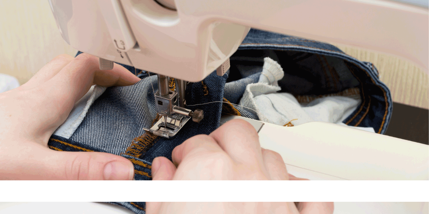sewing machine needle stuck in down position
