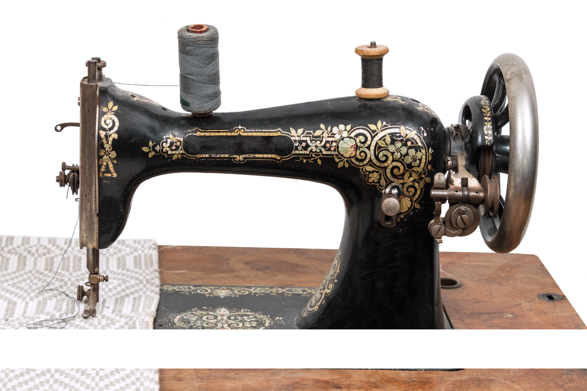 how to clean and polish vintage singer sewing machine cabinet