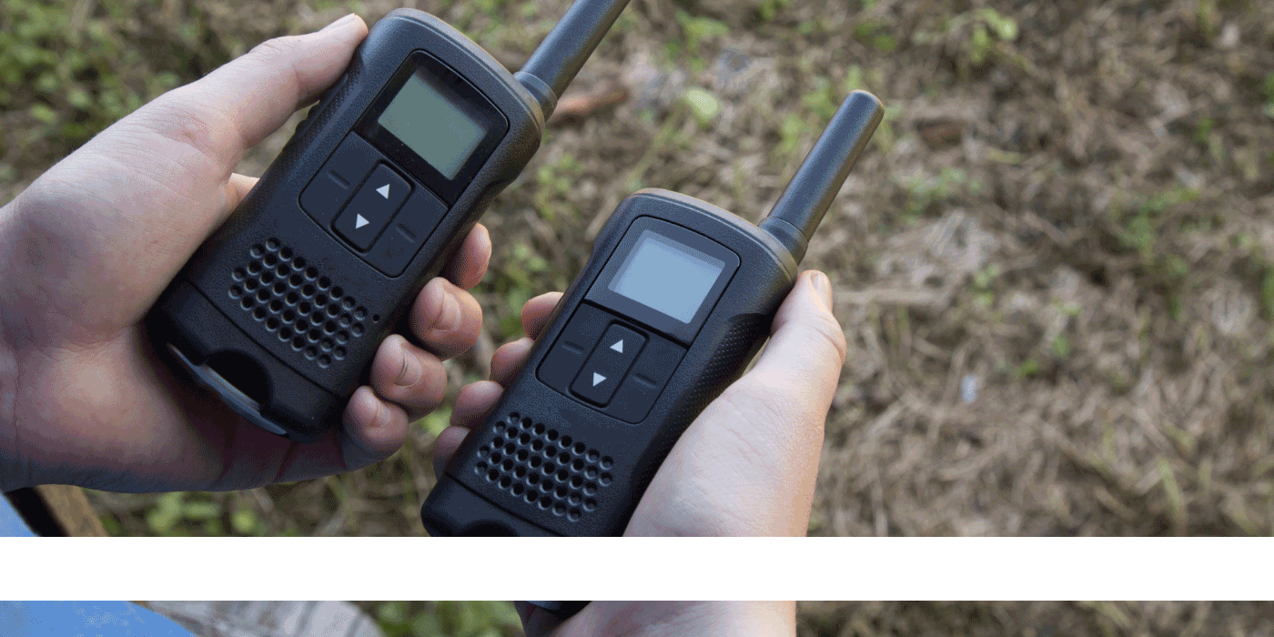 how to connect walkie talkies