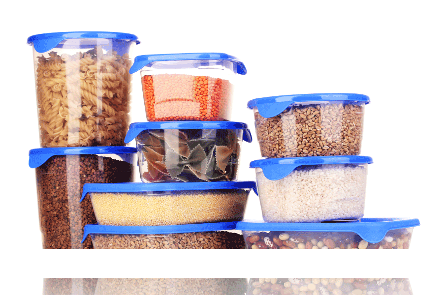 plastic storage boxes