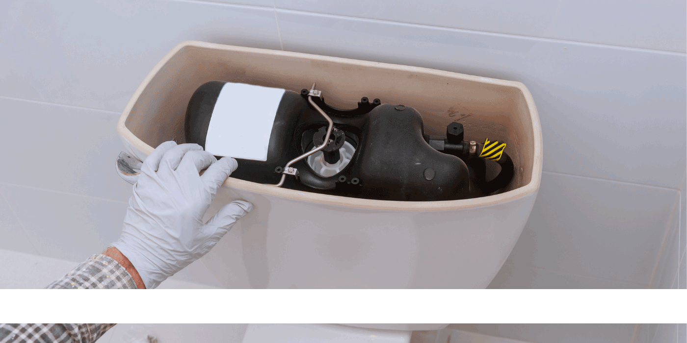 how do you adjust the water flow on a american standard toilet