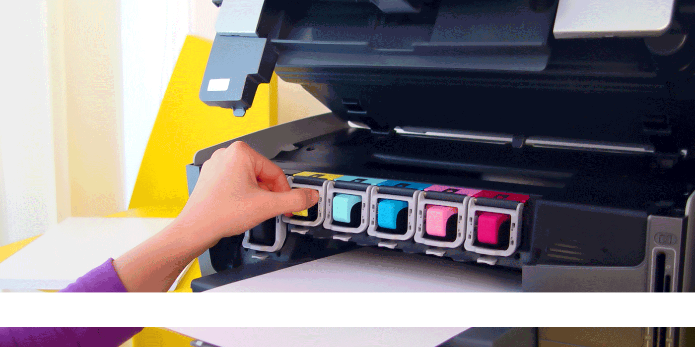 how to change an ink cartridge on a hp laserjet printer