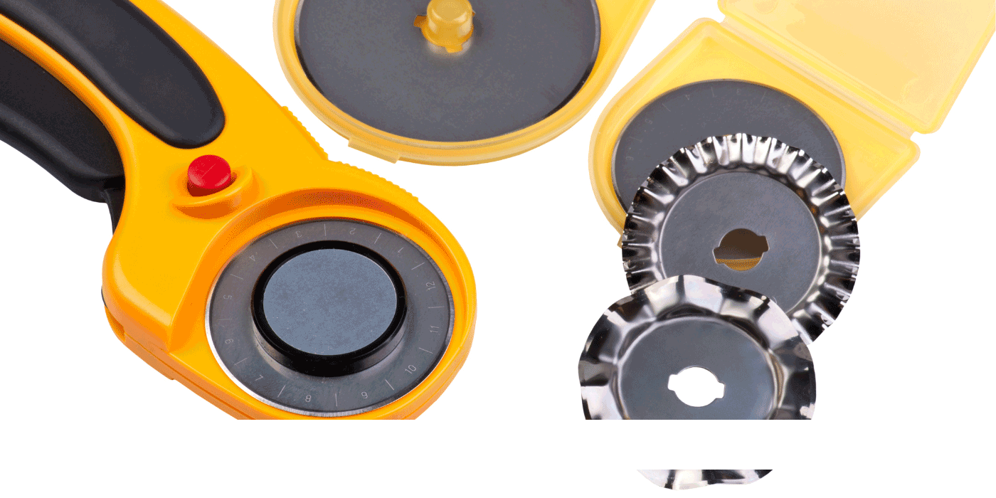 troubleshooting a rotary cutter for fabric