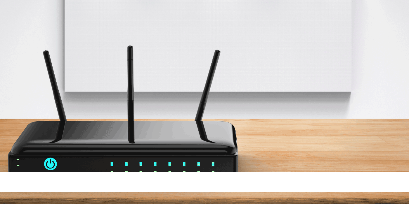 how do i push a button on my router