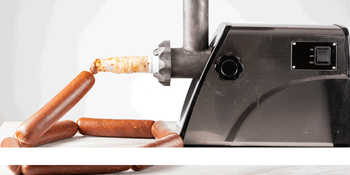 how do you clean a cast iron sausage stuffer