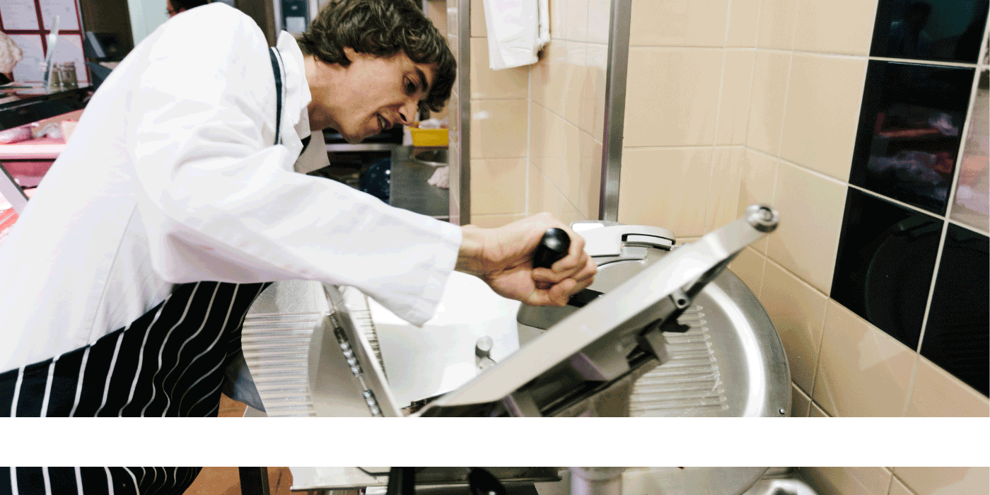 how do you clean meat slicers