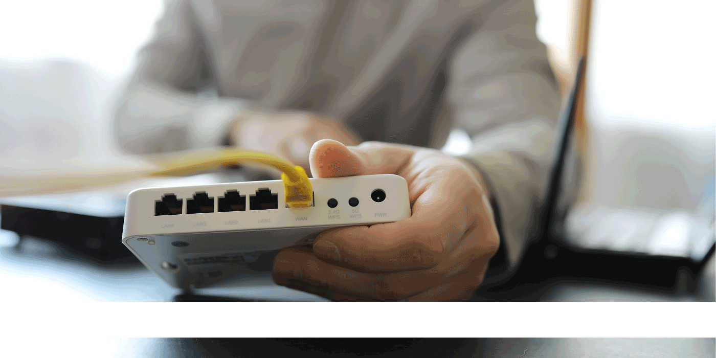 how do you hook up a router box
