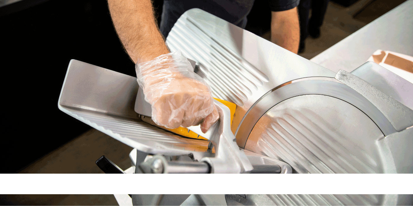how do you remove the blade off of a hobart industrial meat slicer