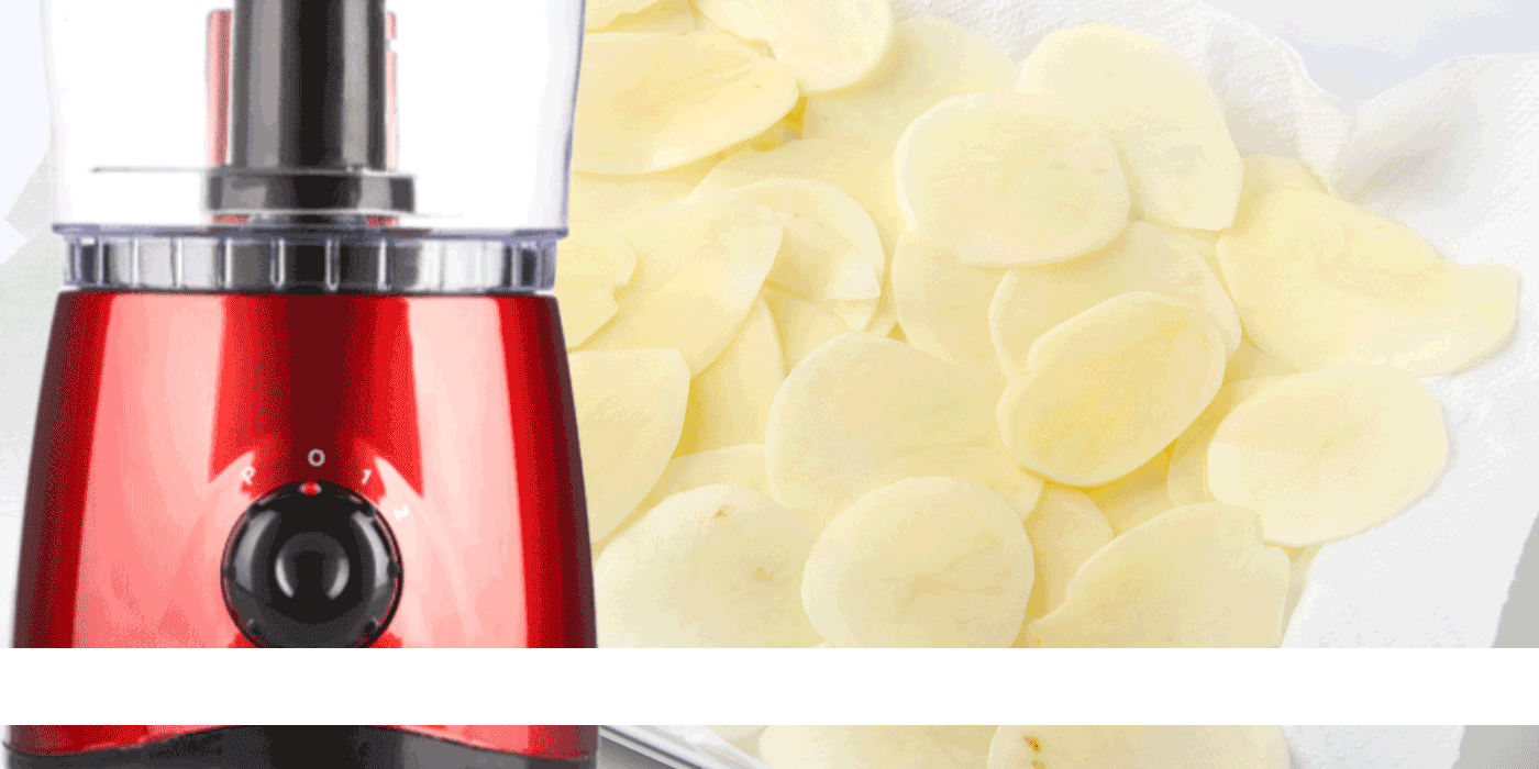 how do you slice potatoes in ninja food processor