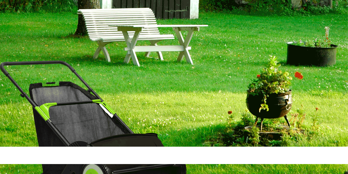 how to make a pull behind lawn sweeper
