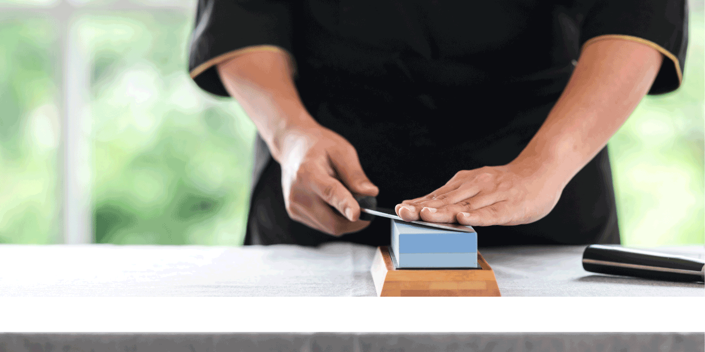 how to sharpen a chef knife