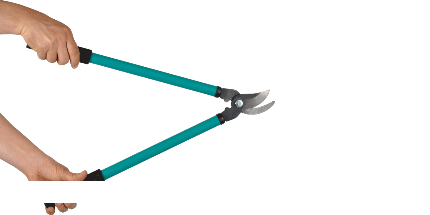 how to sharpen loppers