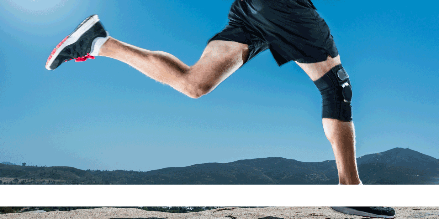 is running with a knee brace bad