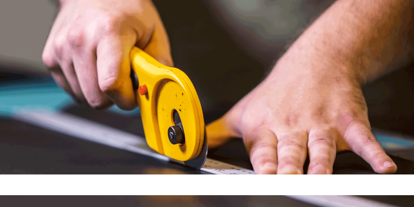 rotary cutter for fabric