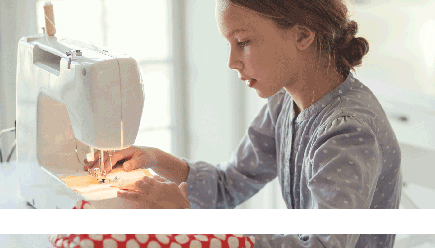 teenager sewing machine projects