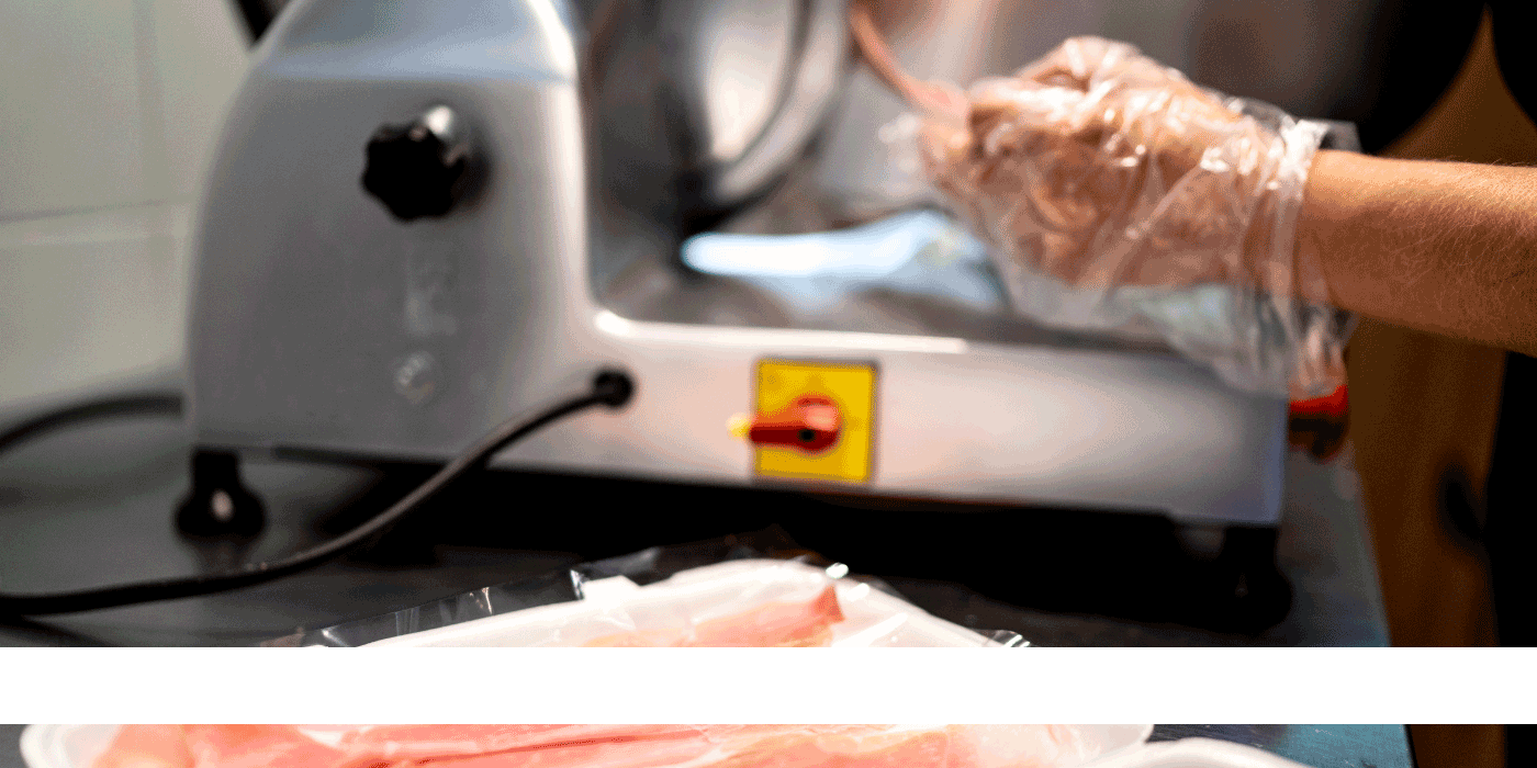 what must you do before using a deli slicer