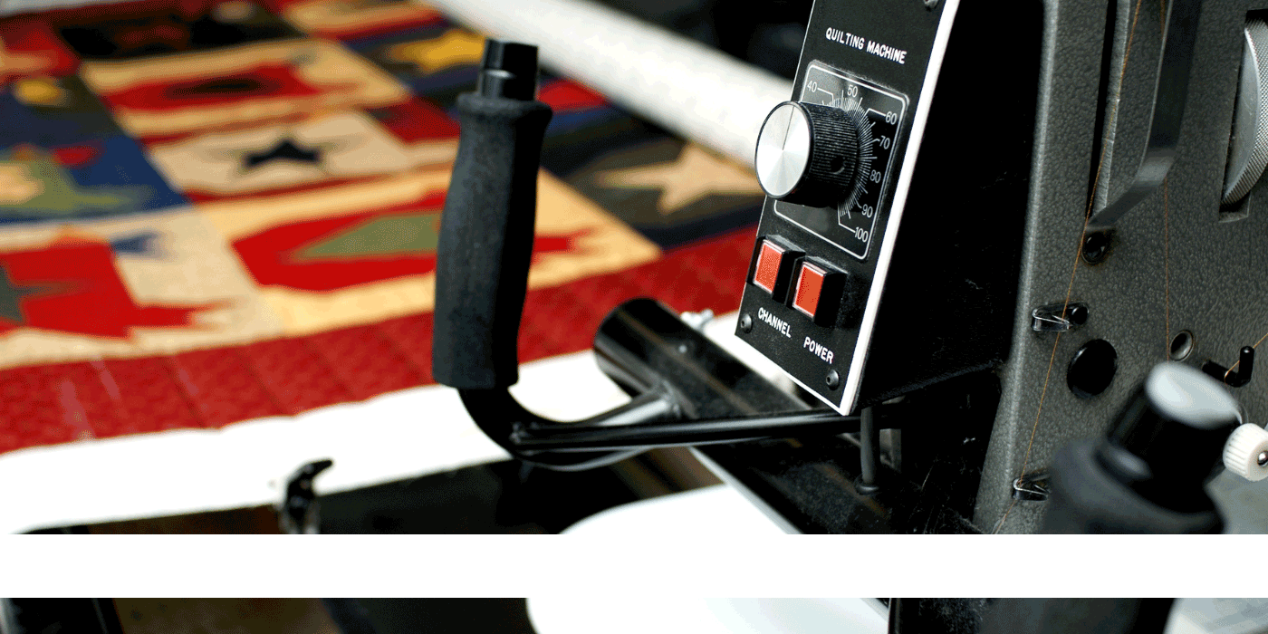 how big is a long arm quilting machine