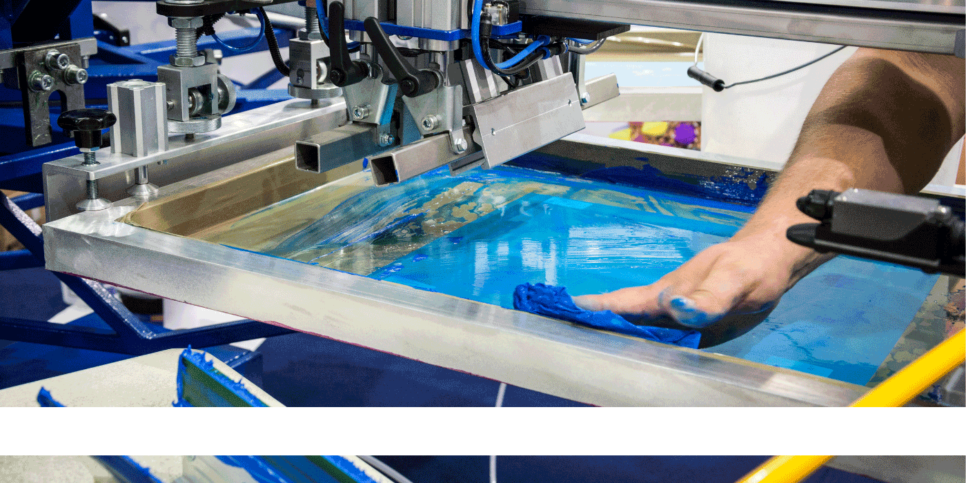 how big is a screen printing machine