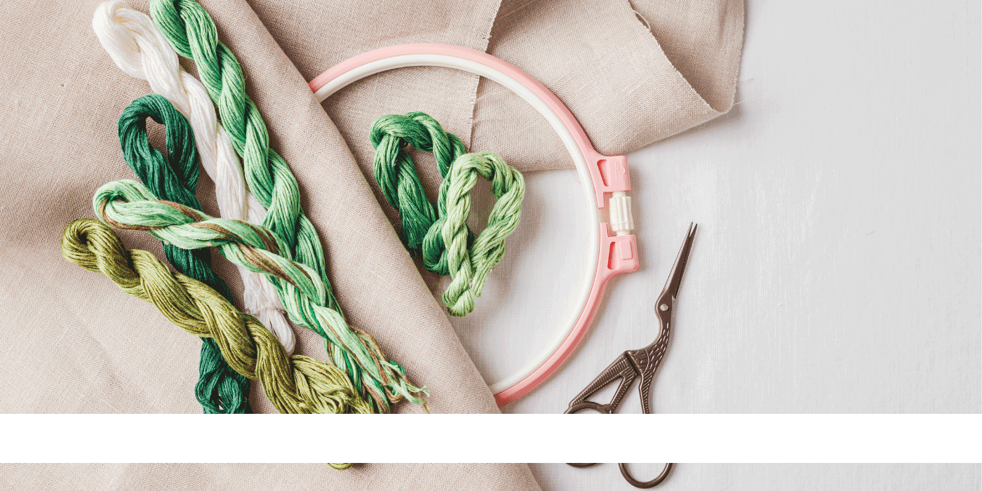 how do i make an embroidery thread keychain