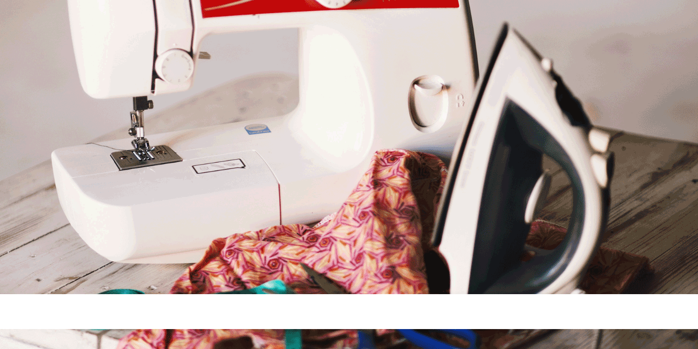 how do you finish a cross stitch iron