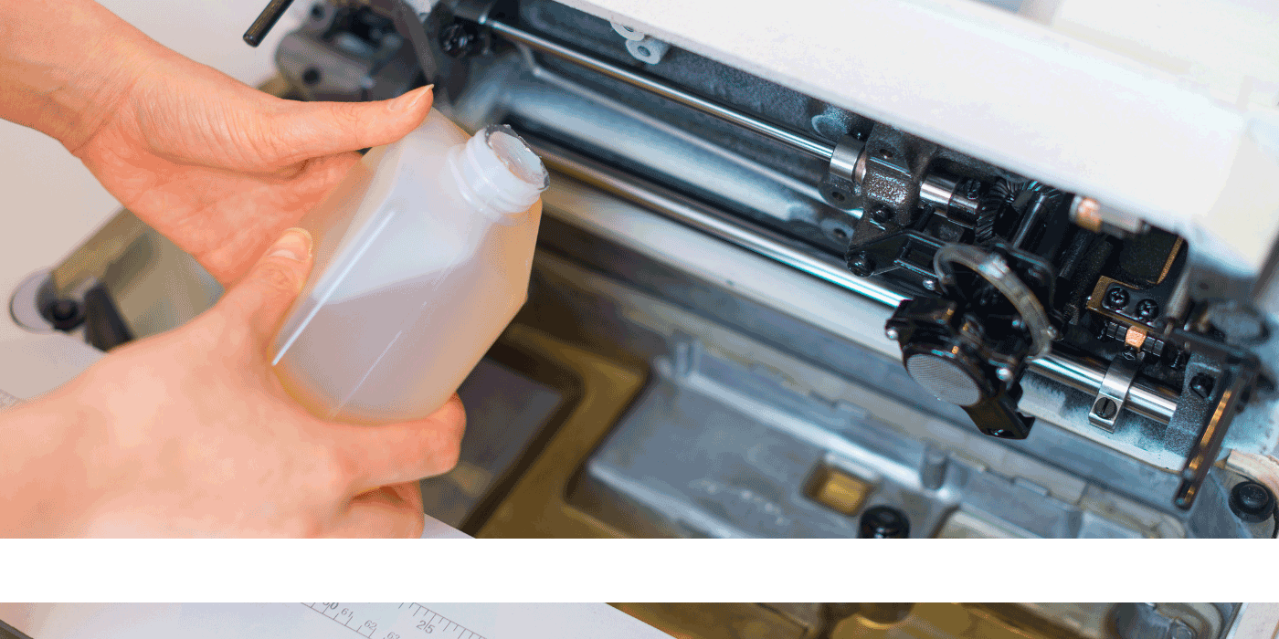 how do you oil a shark euro pro sewing machine
