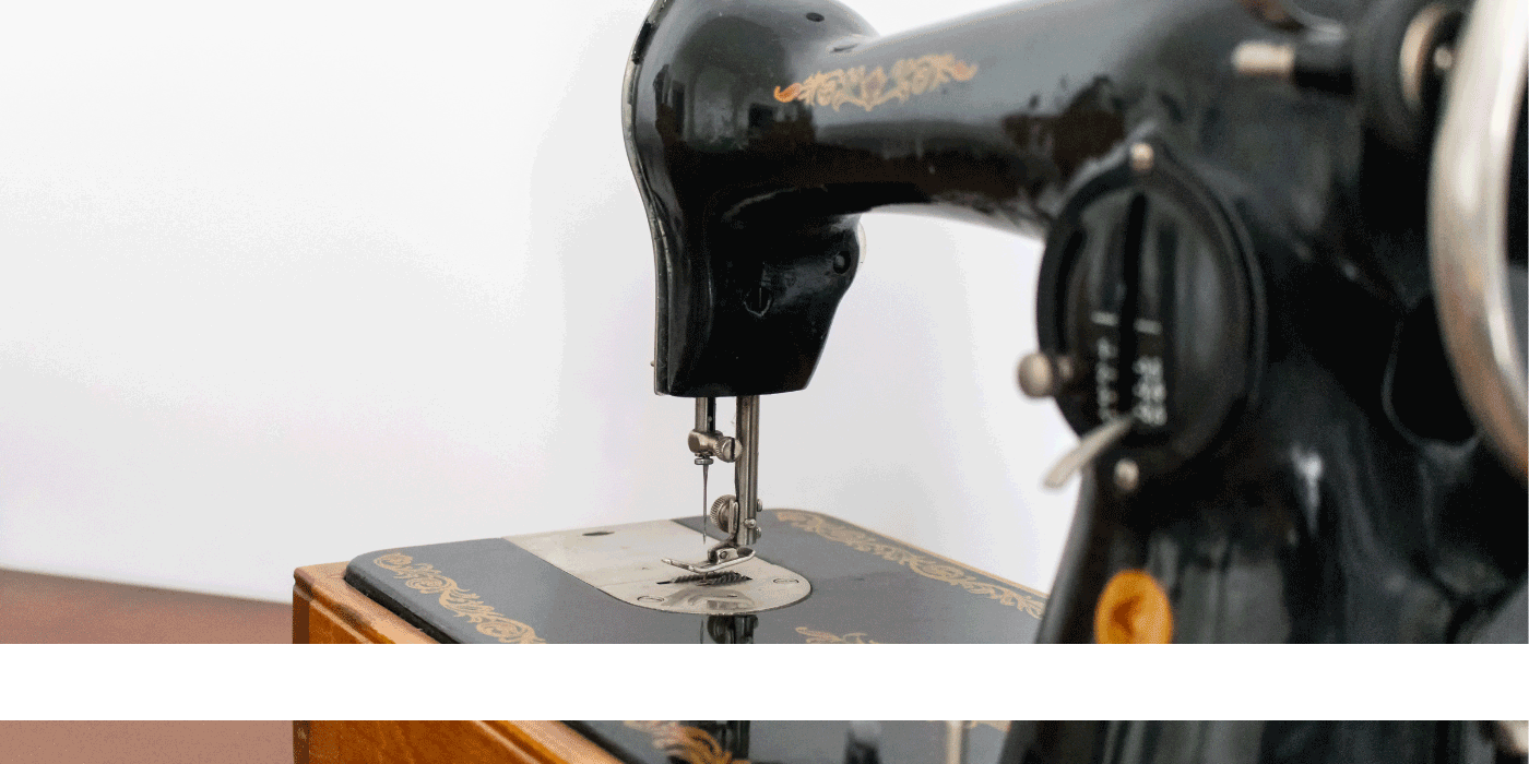 how do you paint an old singer sewing machine