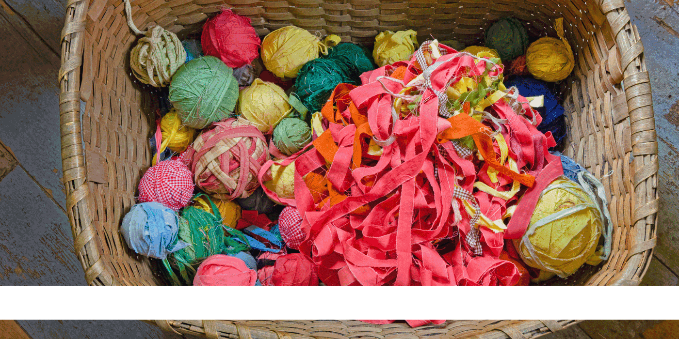 how do you recover a sewing basket