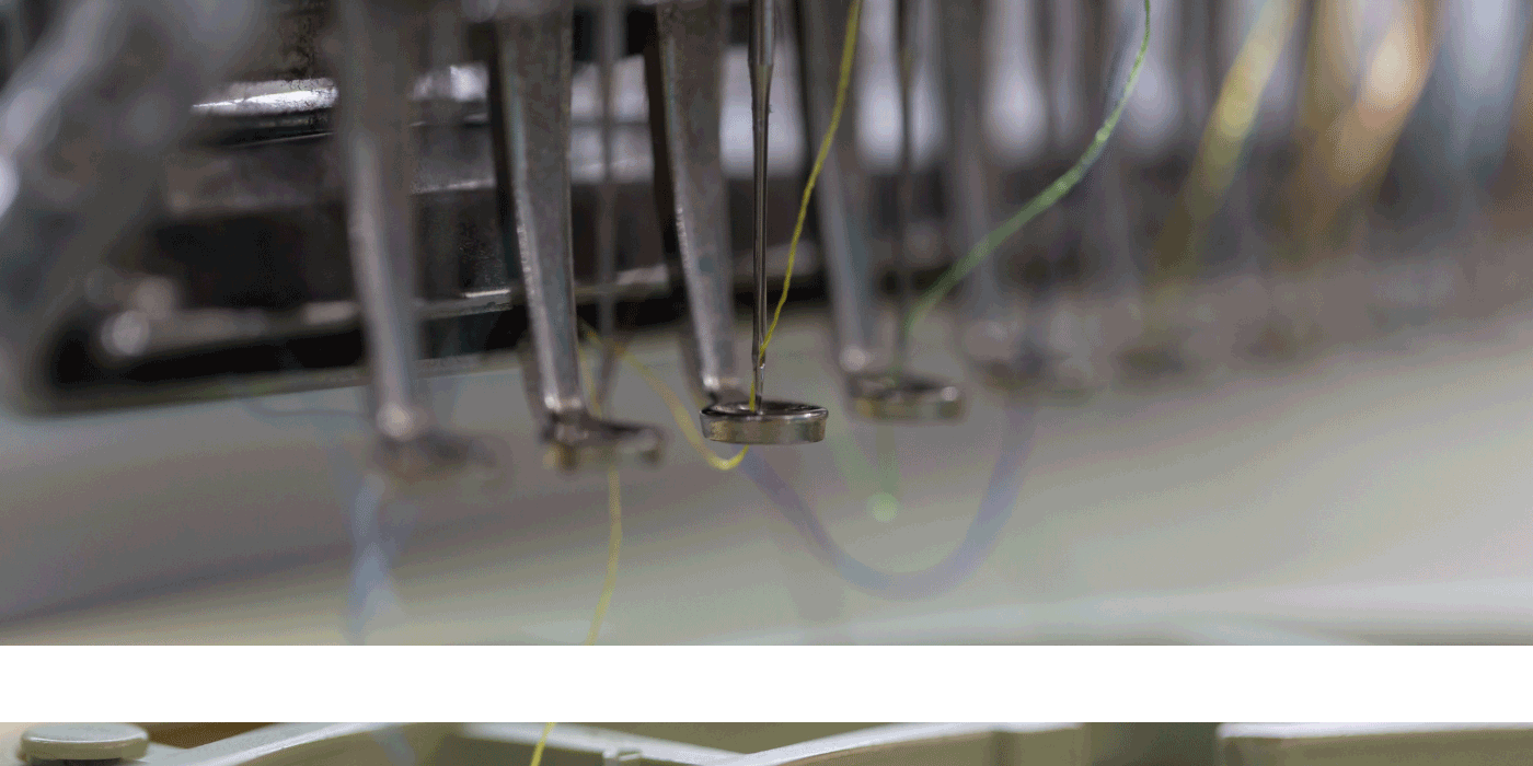 how do you service a 6 needle embroidery machine
