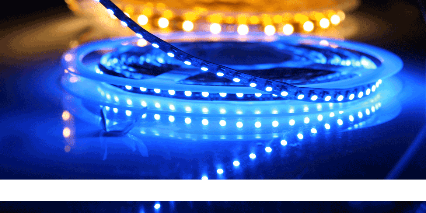how do you sew led lights into fabric