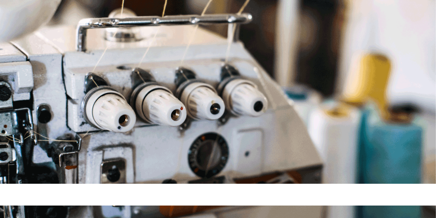 how do you thread a beginner serger machine