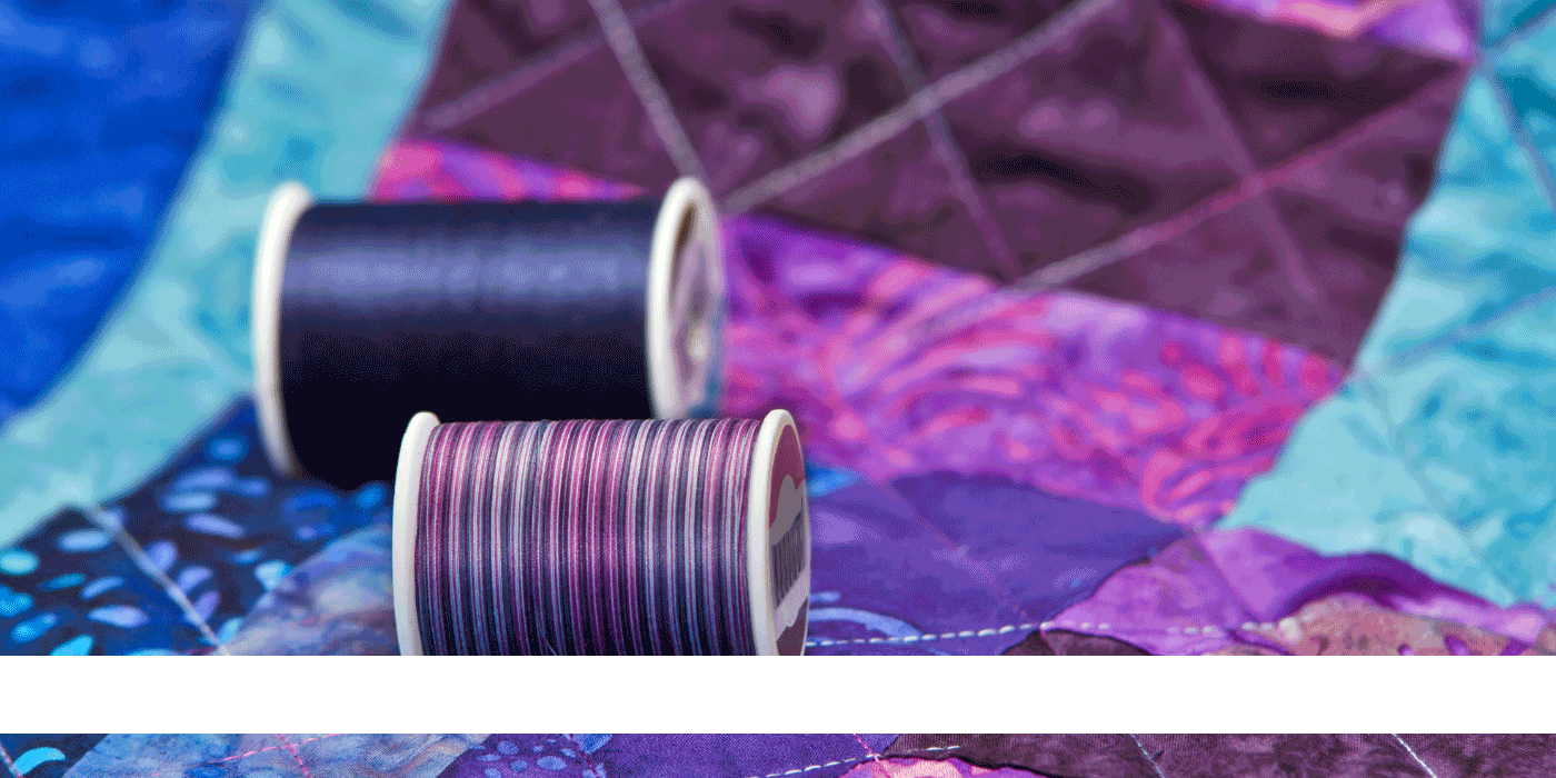 how do you tie a quilting thread