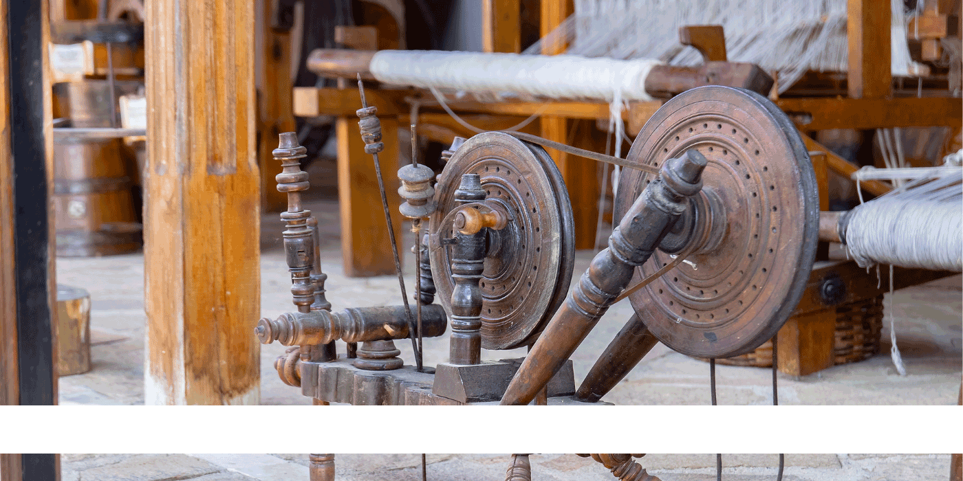 how do you use antique yarn winder