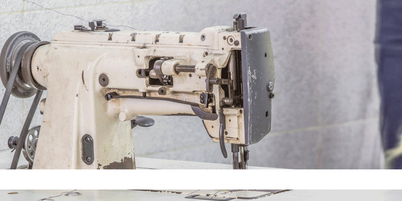 how to fix industrial sewing machine belt