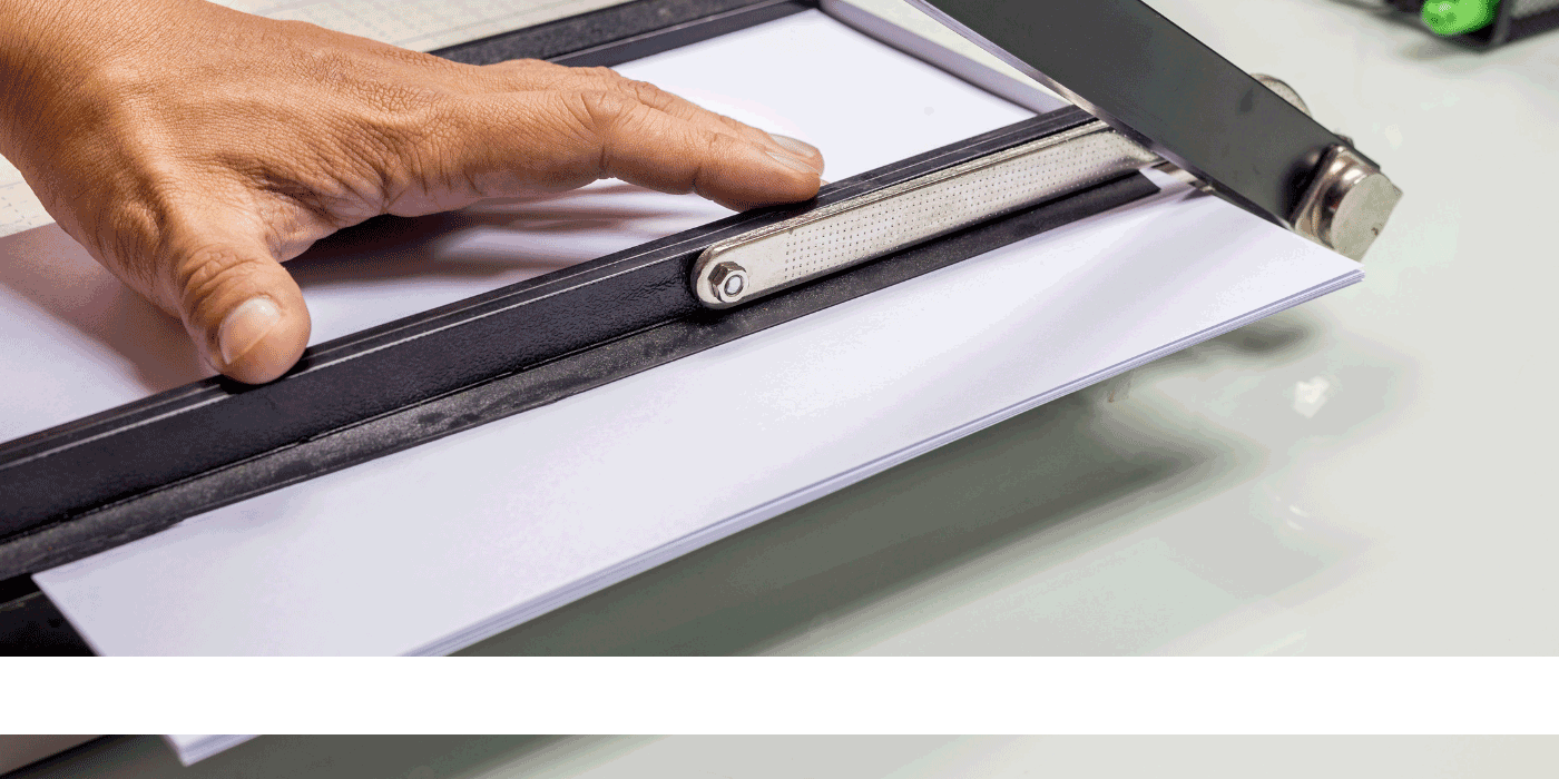 how to make a paper cutter at home