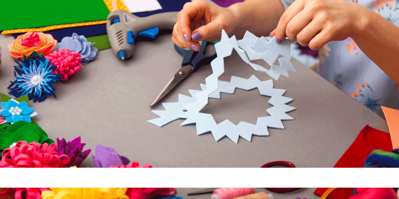 how to shape craft felt
