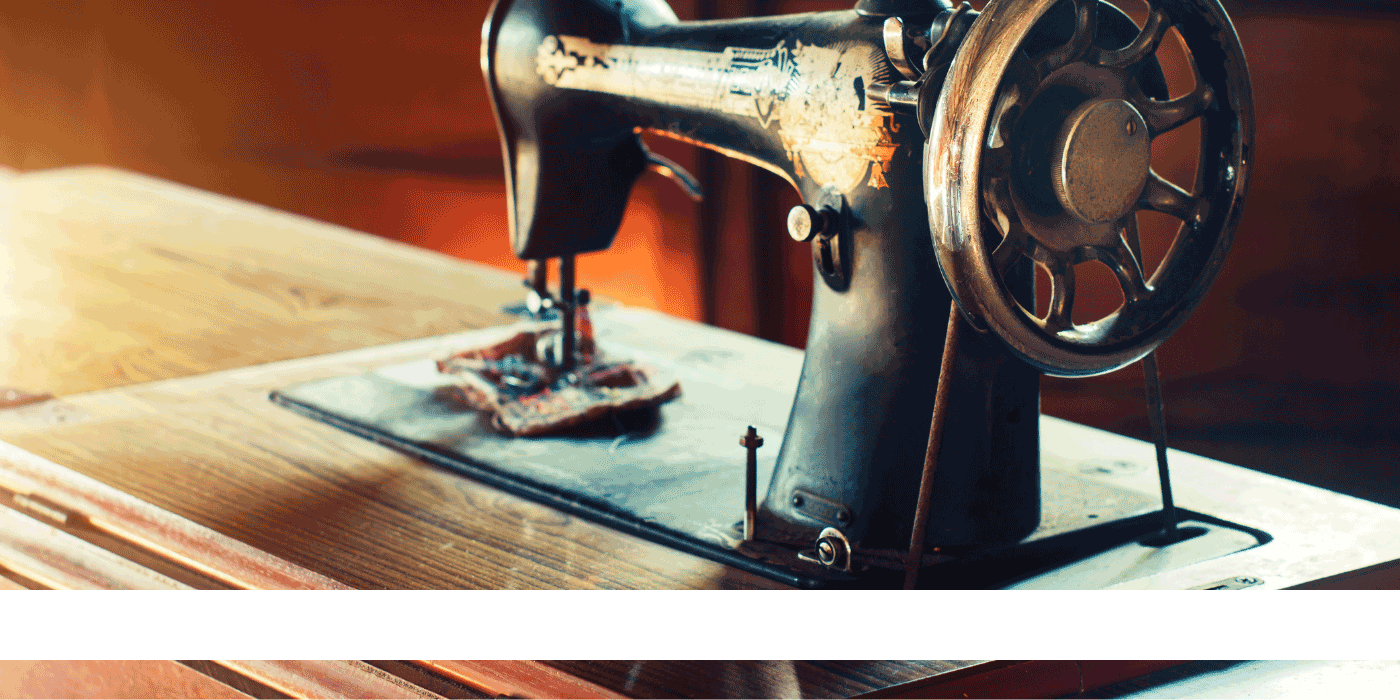 how to use a vintage sewing table