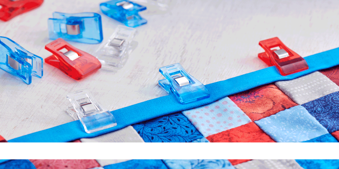 how to use sewing clips
