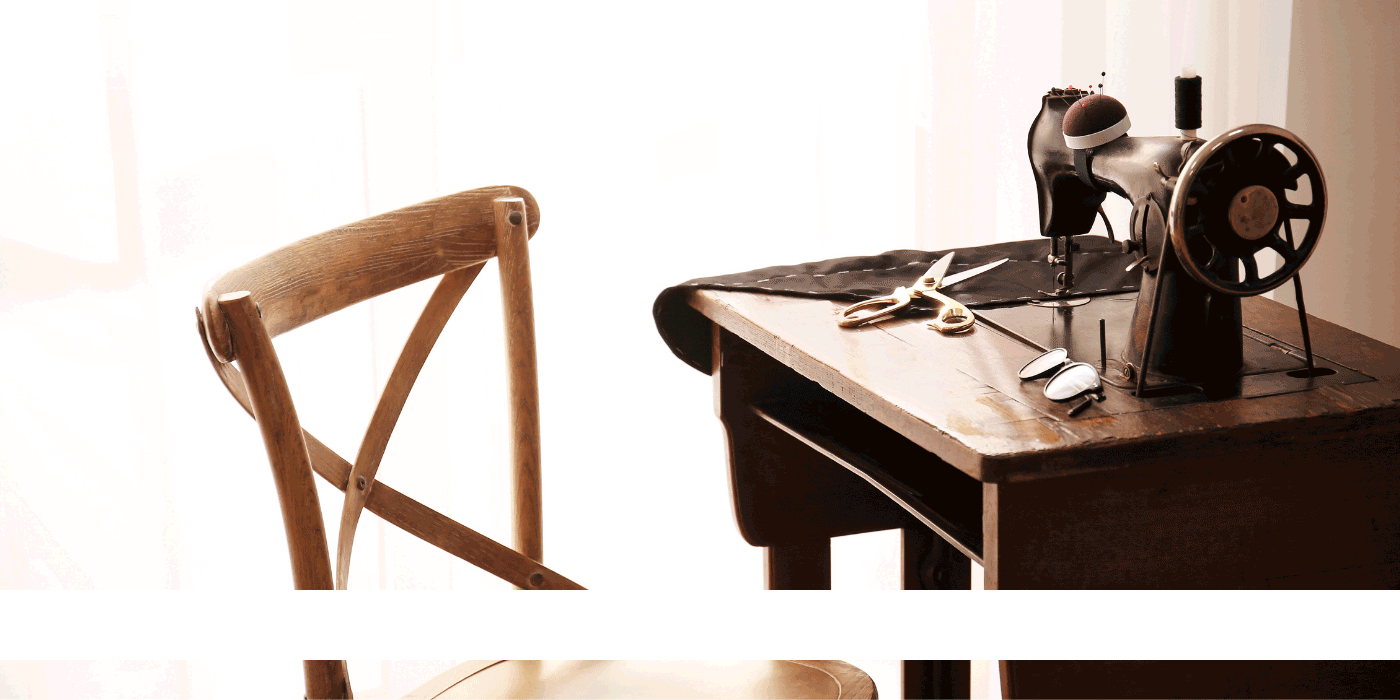 sewing chair with storage