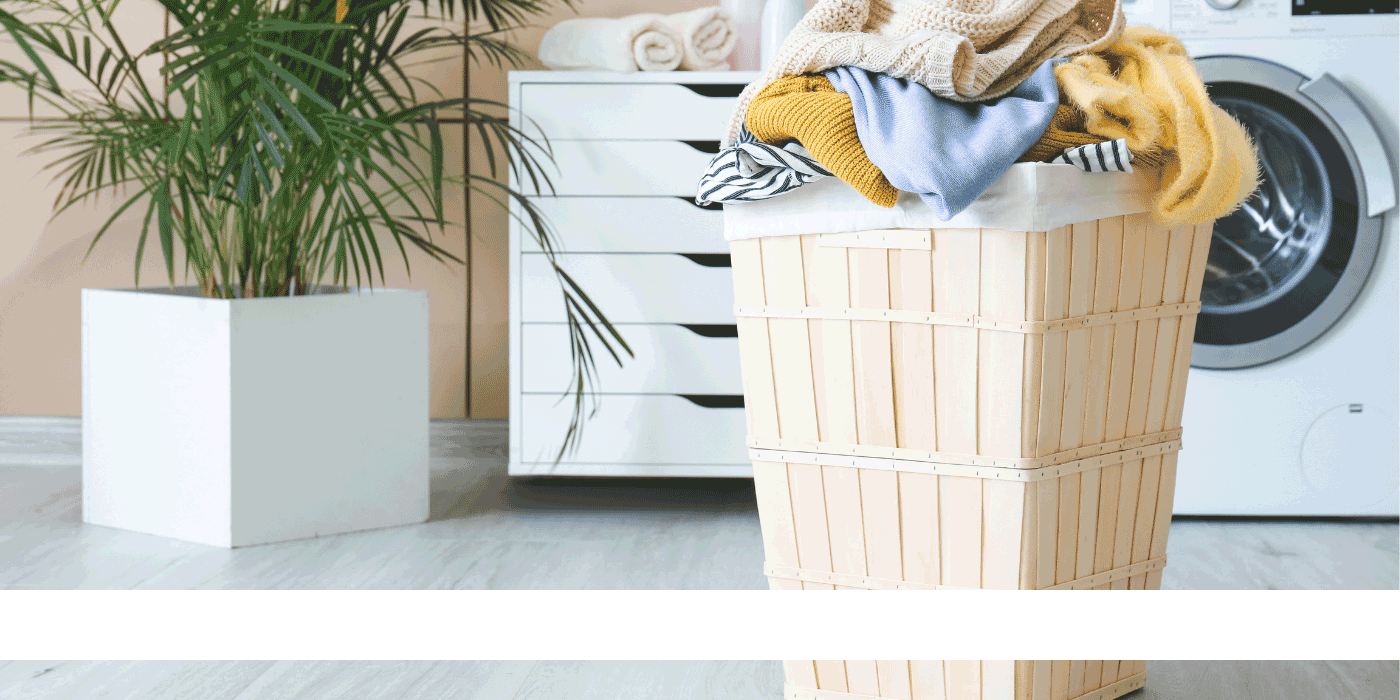 how do you make shelves for laundry baskets