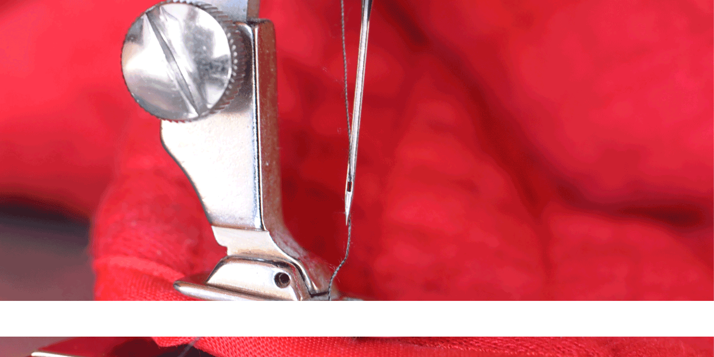 how do you use a curved sewing machine needle