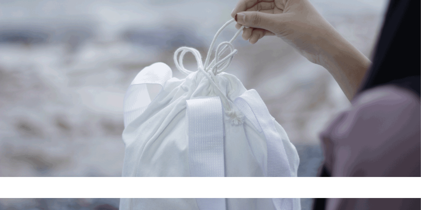 how to make a travel laundry bag