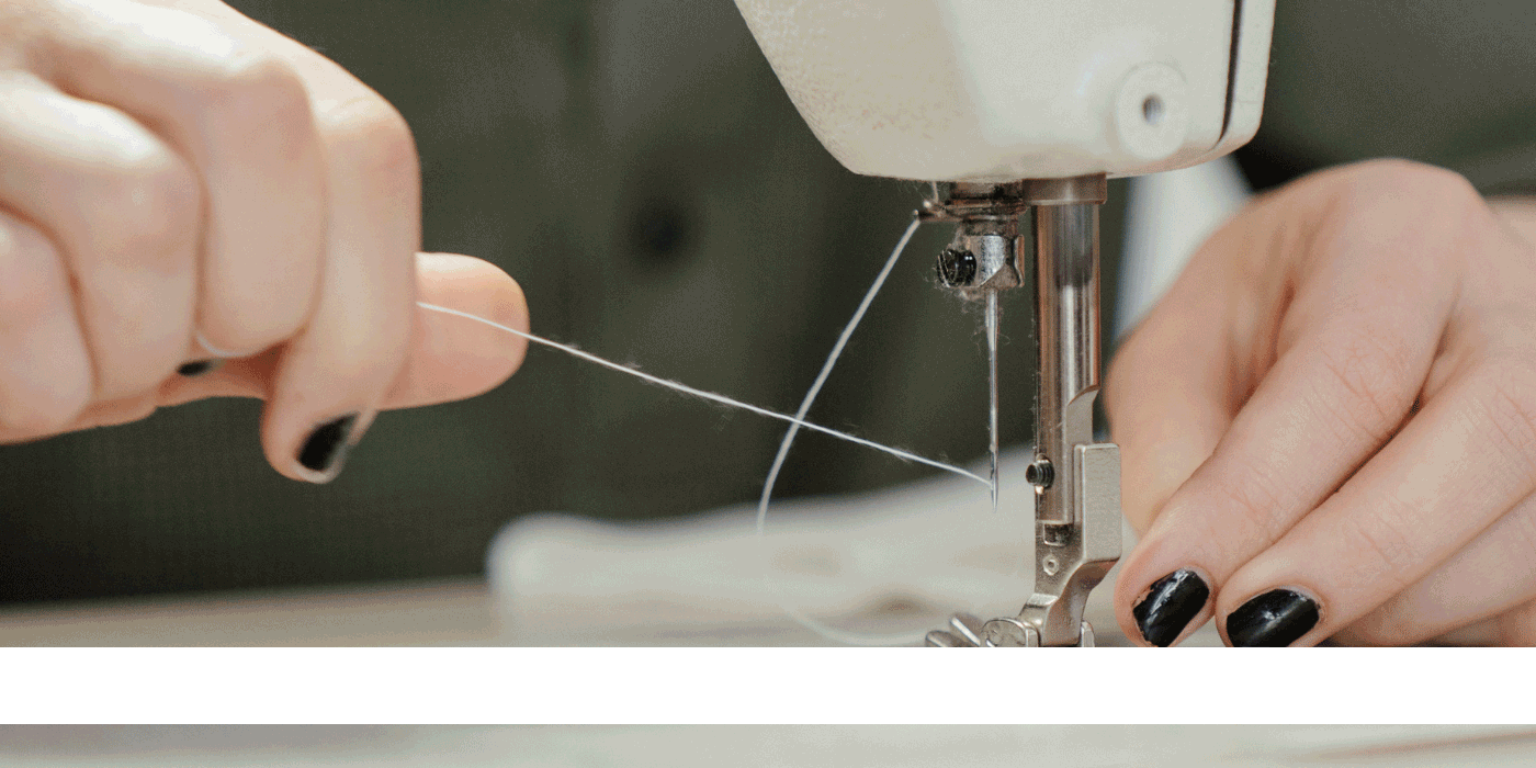 how to thread a upholstery sewing machine