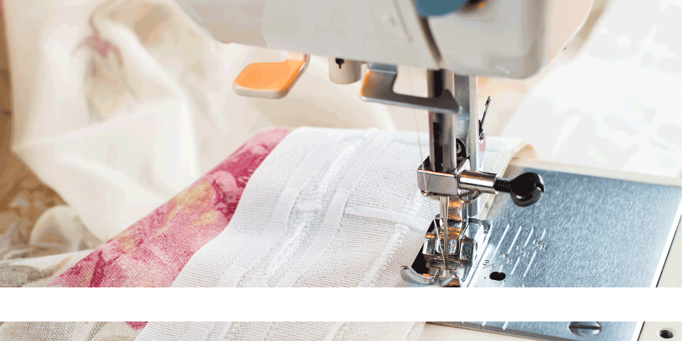 how to use a sewing machine to tie a quilt