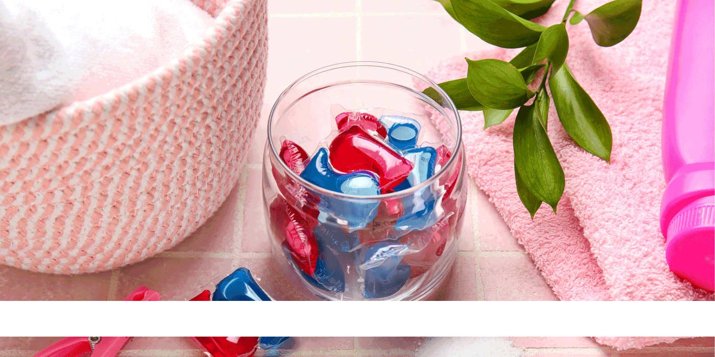 pink laundry basket